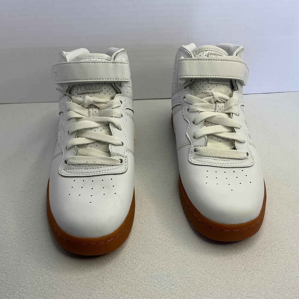 Fila Original Fitness Mid Womens White Gum Sole Sneakers 3VF80128-156 Size 6